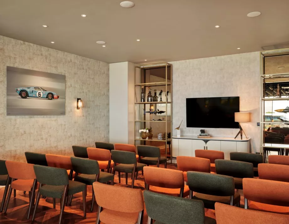 Briefing room at Escapade