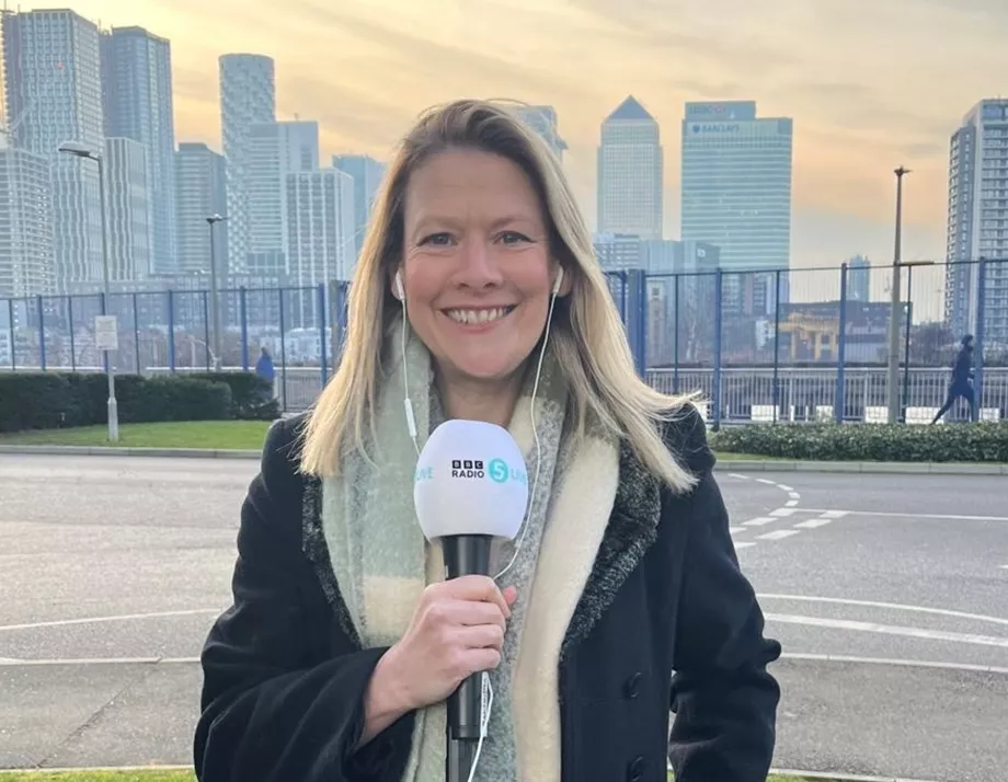Jennie Gow, BBC F1 Presenter