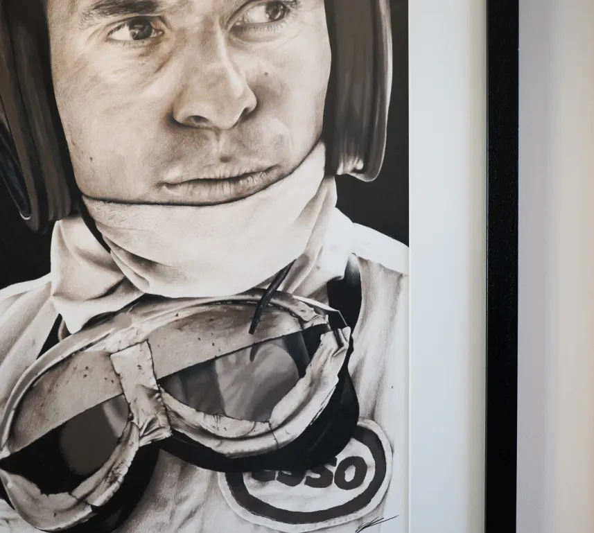 Jim Clark from the weekend in Zandvoort 1966