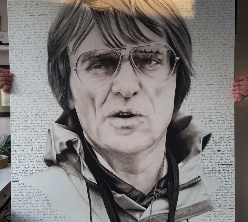 Portrait of Bernie Ecclestone - Emma Capener