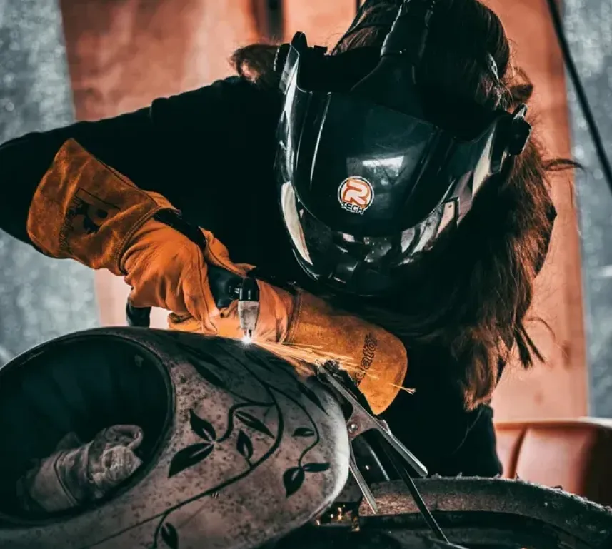 Metal Sculpture Artist Sarah Mae Francis